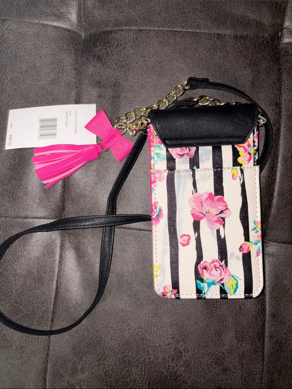 Betsey Johnson compact crossbody